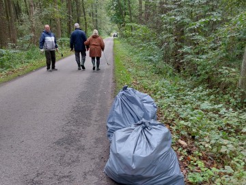 Relacja ze sprzątania Rawki – październik 2024, 